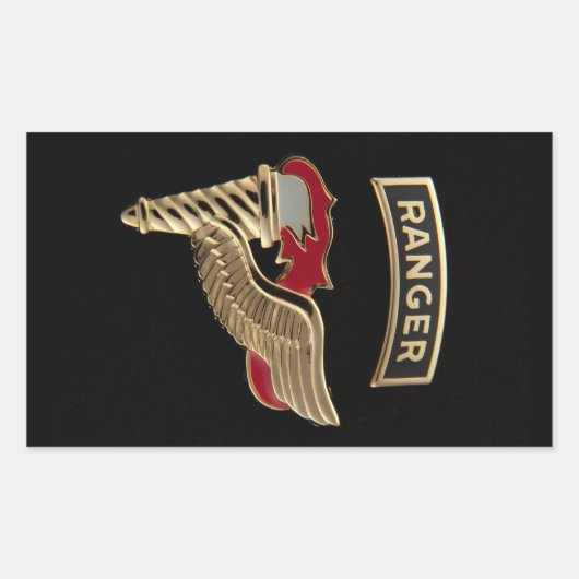 Pathfinder Ranger Rechthoekige Sticker (Voorkant)