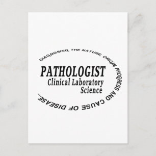 PATHOLOGIST - KLINISCHE LABORATORIUMWETENSCHAP BRIEFKAART