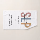 Pathologiste du langage SLP personnalisé (Serviette à main)