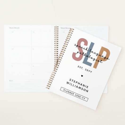 Pathologiste du langage SLP personnalisé (Devant avec enveloppe)