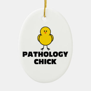 Pathology Chick Keramisch Ornament
