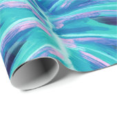 Pathos tropisch gebladerte retro cadeaupapier (Rol Hoek)