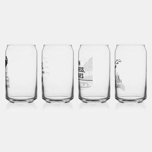 Pathways of Purpose Drinkware Set Blikvorm Glas (Links)
