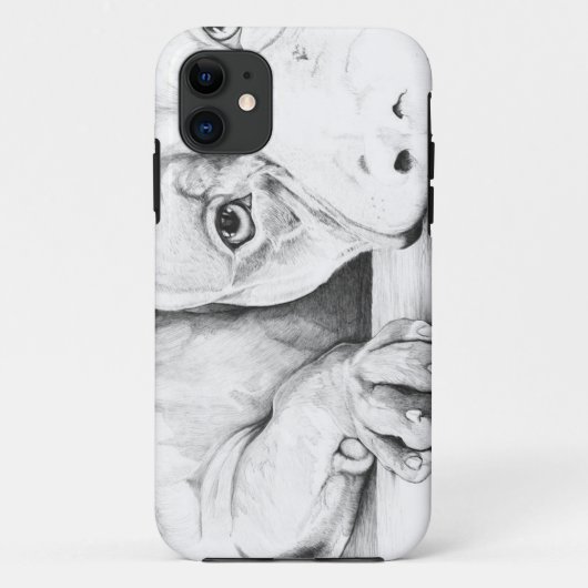 Patiemment en attente ~ iPhone 5 Coque (Dos)