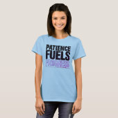 Patience Alimente le Progrès T-shirt Motivant pour (Devant entier)