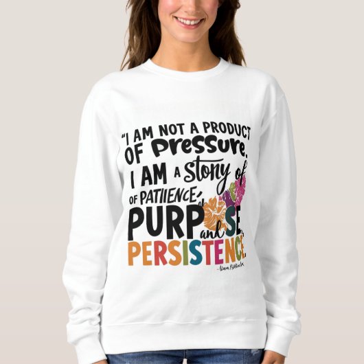 Patience, but et Sweatshirt persistant (Devant)