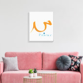 Patience Canvas Afdruk (Insitu (Woonkamer))