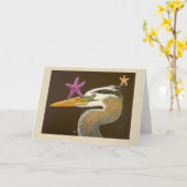 Patience de la carte héron (Fleur jaune)