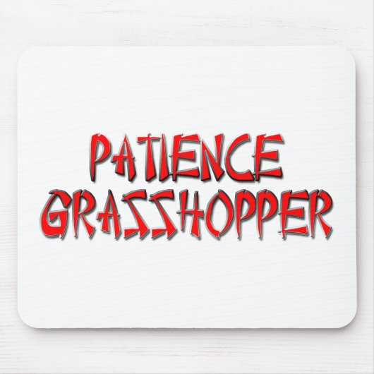 PATIENCE GRASSHOPPER MUISMAT (Voorkant)