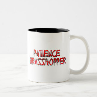 PATIENCE GRASSHOPPER TWEEKLEURIGE KOFFIEMOK