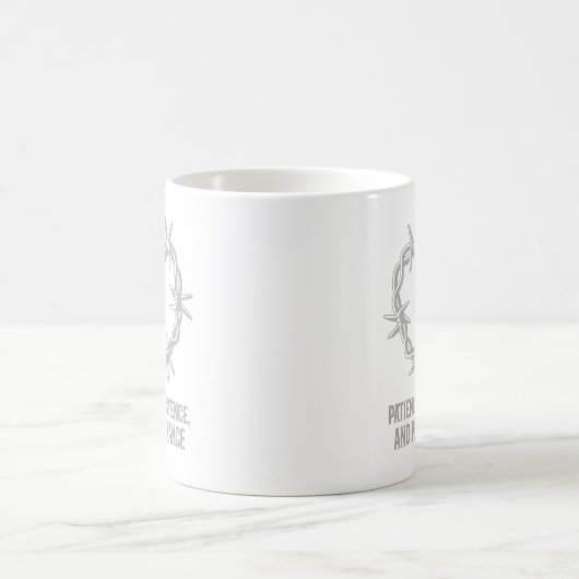 Patience, persévérance et persévérance - Sober Mug (Centre)