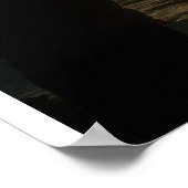 Patience Sunset Fisherman Silhouette Poster (Hoek)