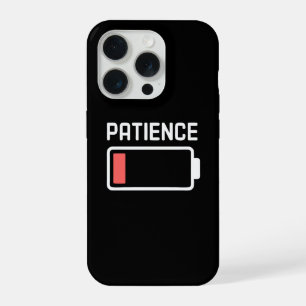 Patiencebatterij laag iPhone 15 pro hoesje