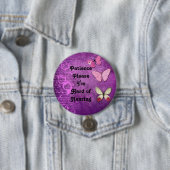 Patiënt alsjeblieft Im hard van gehoorknoop Ronde Button 7,6 Cm (In situ)