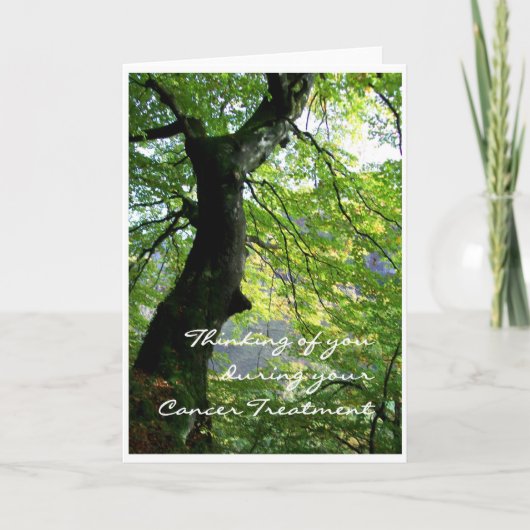 Patient cancéreux "Penser à vous" de votre carte (Devant)