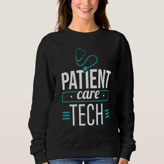 Patient Care Technician PCT Medical Tech Apparel 3 Trui (Voorkant)