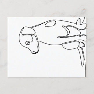 Patiënt Dog Briefkaart