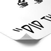 Patiënt niet geëxtraheerd poster (Hoek)