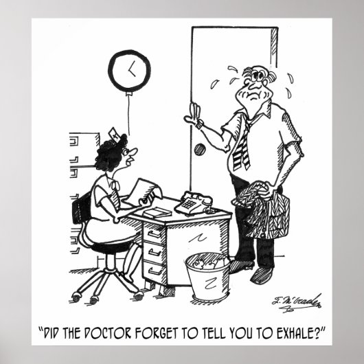 Patiënt niet geëxtraheerd poster (Voorkant)