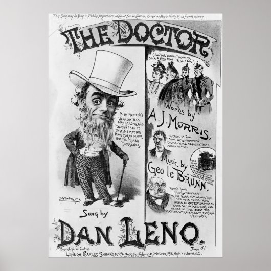 Patiënten met aandoeningen op het blad ‘ Doctor s Poster (Voorkant)