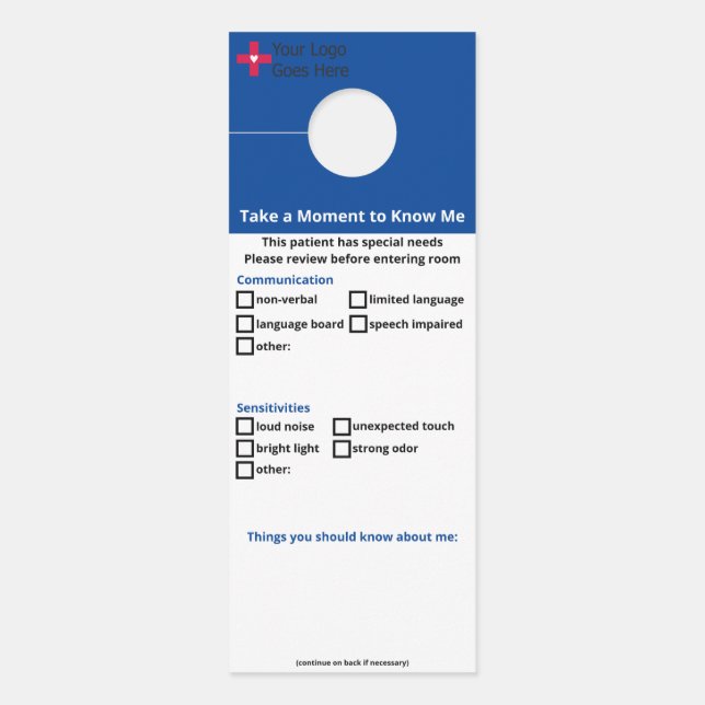 Patiënten met speciale behoeften (Voorkant)