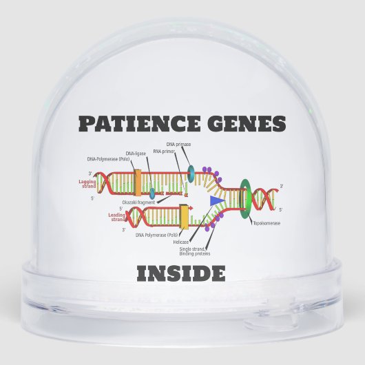 Patiëntengenen in DNA-replicatie Humor Sneeuwbol (Achterkant)