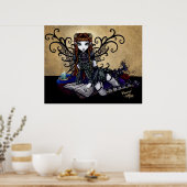 Patiëntengothic Faery Candle light Poster (Keuken)