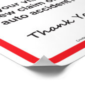 Patiënteninformatiesymbool #1 poster (Hoek)