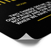 Patiëntenlijst Inspirerend voor succes Poster (Hoek)