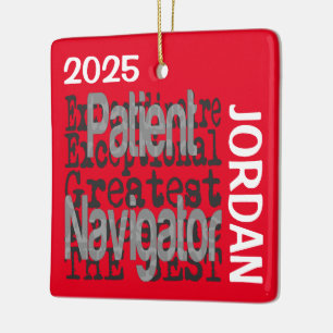 Patiëntennavigator buitengewoon aangepast keramisch ornament