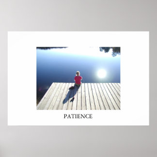 PATIËNTIE POSTER