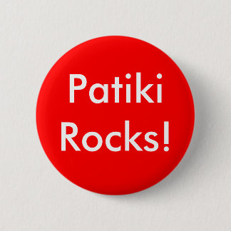 Patiki Rocks. Ronde Button 5,7 Cm