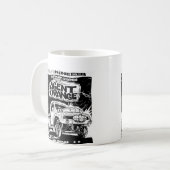 Patin punk de tasse de café de "Rod de rat" (Devant gauche)