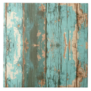Patina Hout Rustieke Afgedragen Plank Tegeltje