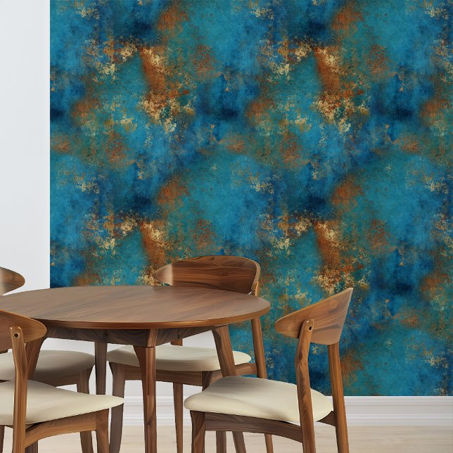 Patina Koper Verweerde Uiterlijk Behang (Creator heeft geüpload)