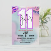 Patinage à rouleaux Invitation Anniversaire (Debout devant)