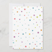 Patinage à rouleaux Invitation de fête d'anniversa (Dos)