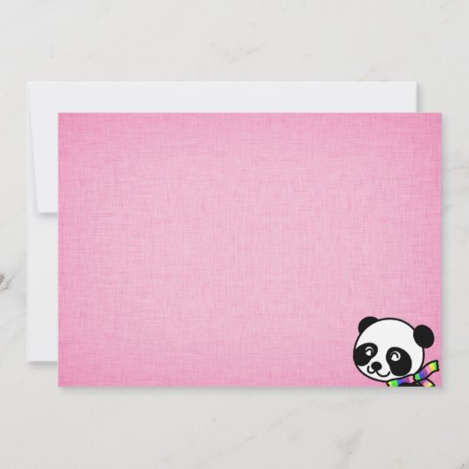 Patinage à rouleaux Invitation fête d'anniversaire (Dos)