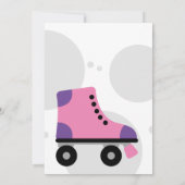 Patinage à rouleaux pour enfants Invitations à la  (Dos)
