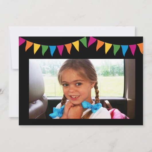 Patinage Anniversaire Fête Invitation (Dos)