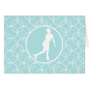 Patinage artistique ; Cercles de bleus layette