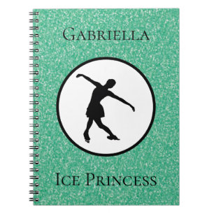 Patinage artistique "Ice Princess" Cahier personna