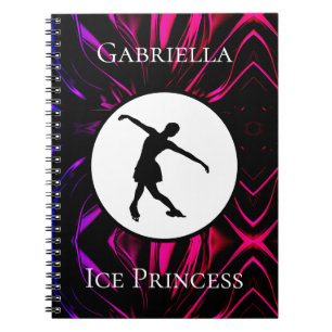 Patinage artistique "Ice Princess" Cahier personna