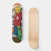 Patinage dans l'allée - Skateboard (Recto)