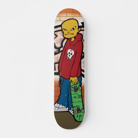Patinage dans l'allée - Skateboard (Devant)