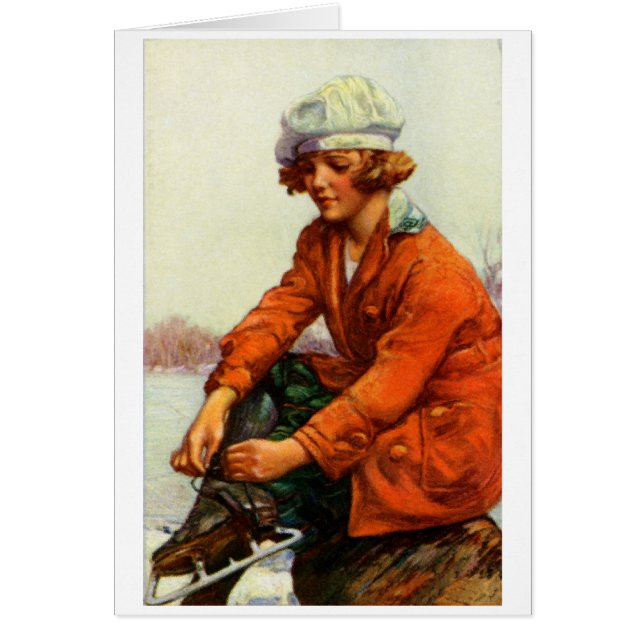 Patinage de glace 1915 (Devant)