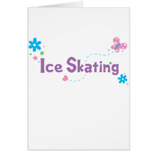 Patinage de glace de flottement de jardin