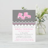 Patinage moderne sur glace Invitations à la fête d (Debout devant)