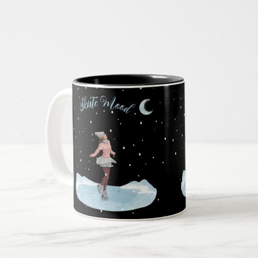 Patinage Mood Mug (Devant gauche)