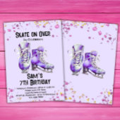 Patinage sur glace Invitation Anniversaire, Partie